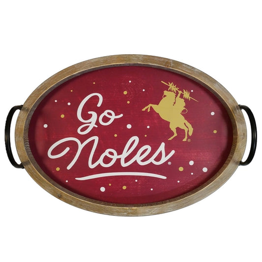 Florida State University Wooden Serving Tray