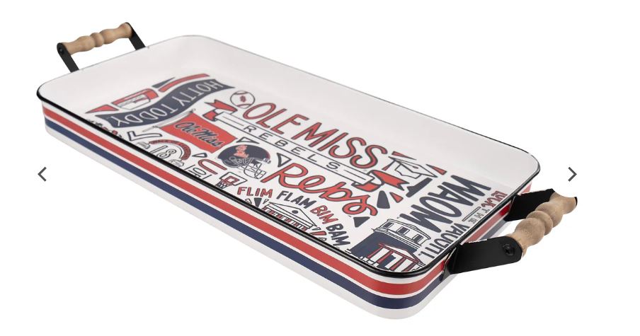 Ole Miss University Serving Tray