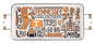 University of Tennessee Enamel Tray