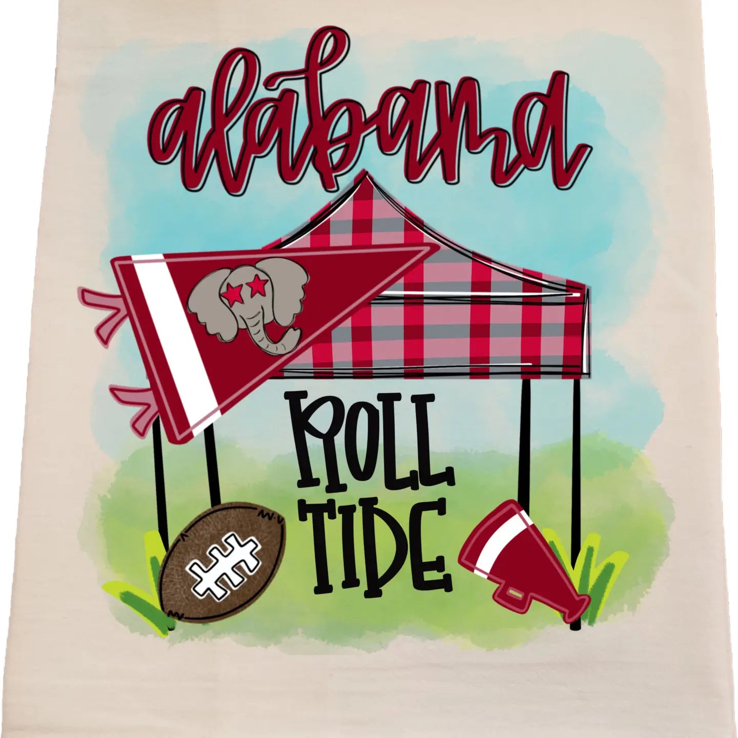 Alabama University Tailgate Tea Towel