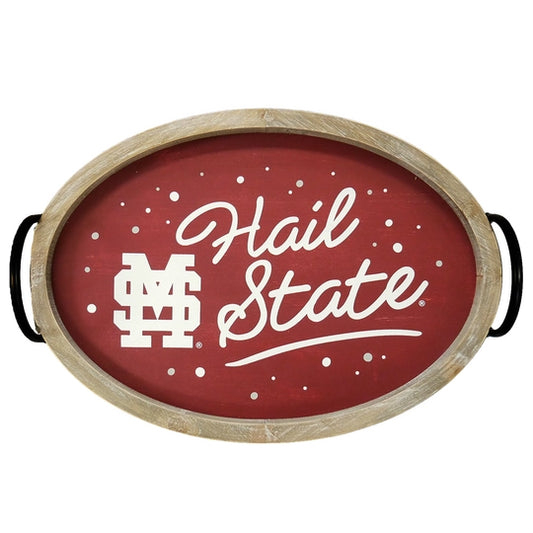 Mississippi State Wooden Serving Tray