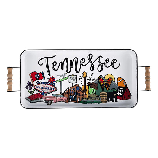 State of Tennessee Icon Serving Tray