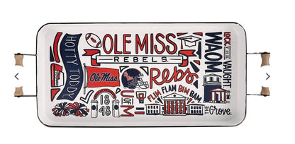 Ole Miss University Serving Tray