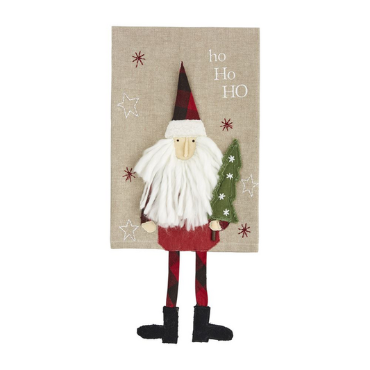 Ho Ho Ho Santa Dangle Tea Towel