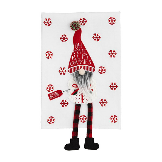 Gnome Dangle Tea Towel