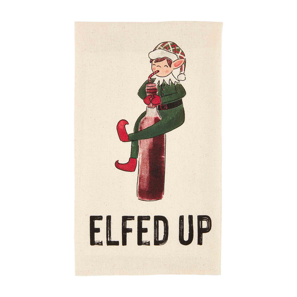 Elfed Up Tea Towel